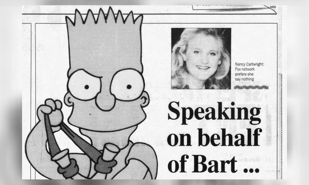 Kettering native Nancy Cartwright is best known as the longtime voice of Bart Simpson on the animated television series The Simpsons. DAYTON DAILY NEWS ARCHIVES