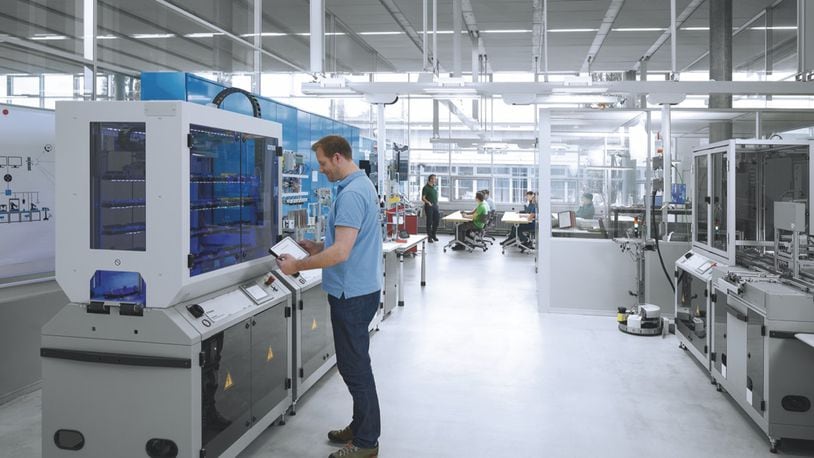 The Mechatronics Apprenticeship Program at Festo Didactic Learning Systems in Mason gives students classroom and hands-on experience with the newest technology. CONTRIBUTED