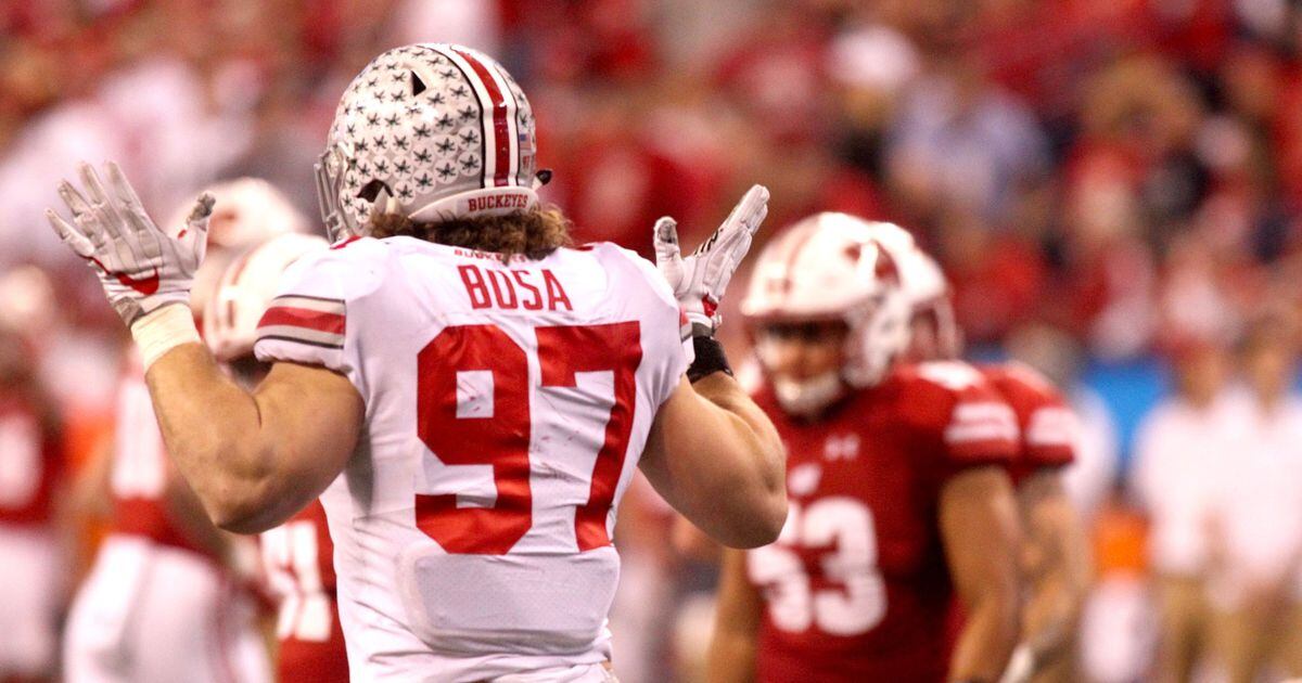 Ohio State football  Joey Bosa set to enter NFL draft 29 years after his  dad