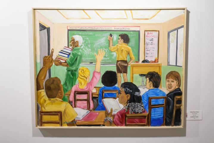 PHOTOS: The African American Visual Artists Guild Presents the "What's New?" Exhibition at the Edward A. Dixon Gallery