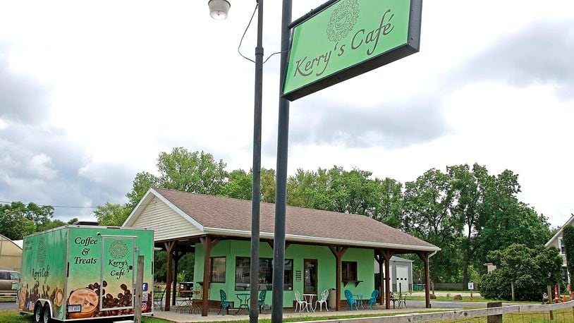 Kerry's Cafe just opened their new brick and mortar location Monday, July 29, 2024 at the intersection of South Yellow Springs Street and West Possum Road. BILL LACKEY/STAFF