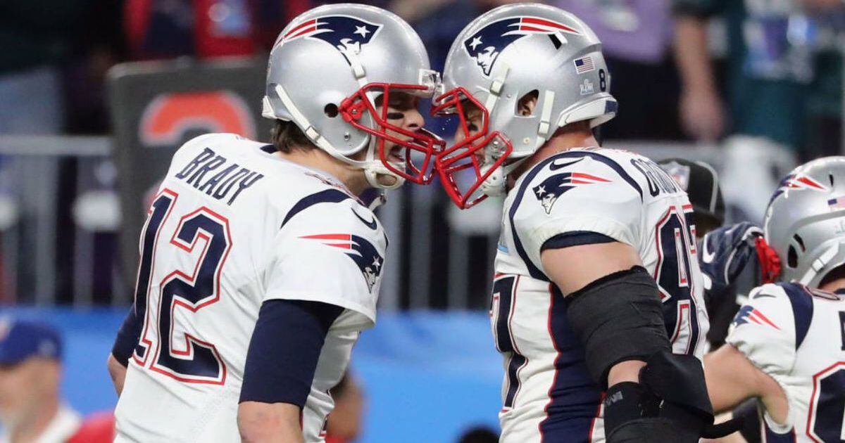 Reunited: Gronkowski, Brady teammates again