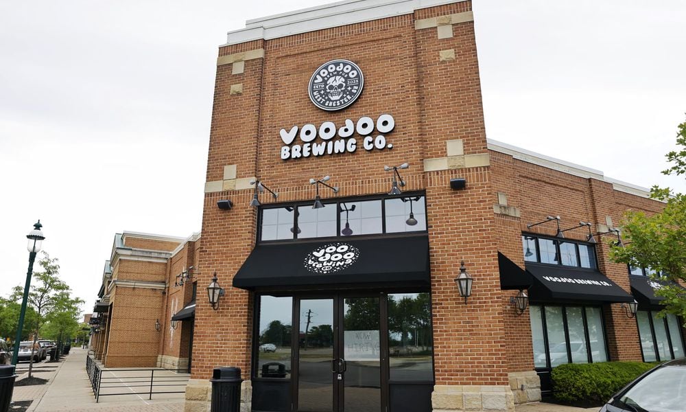 Voodoo Brew Pub is opening at Streets of West Chester in the former Mitchell's Fish Market location. NICK GRAHAM/STAFF