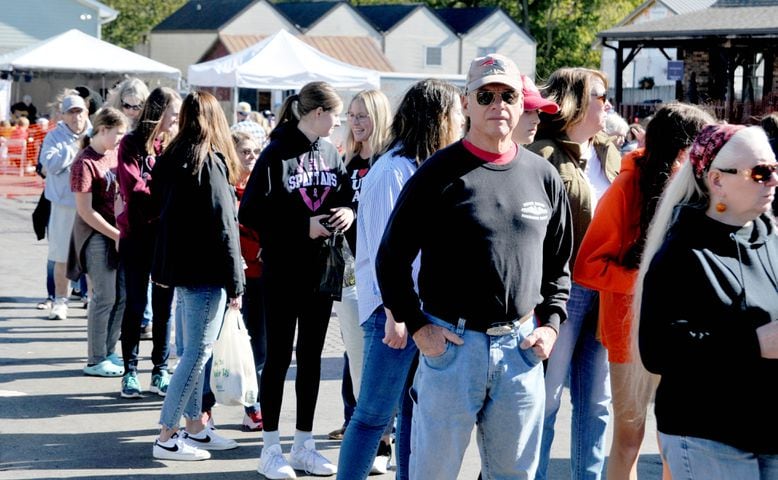 Did we spot you at the Waynesville Sauerkraut Festival?