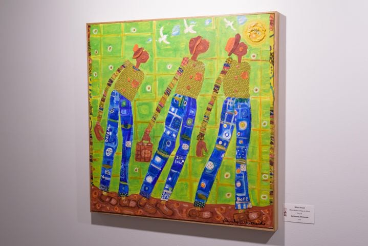 PHOTOS: The African American Visual Artists Guild Presents the "What's New?" Exhibition at the Edward A. Dixon Gallery