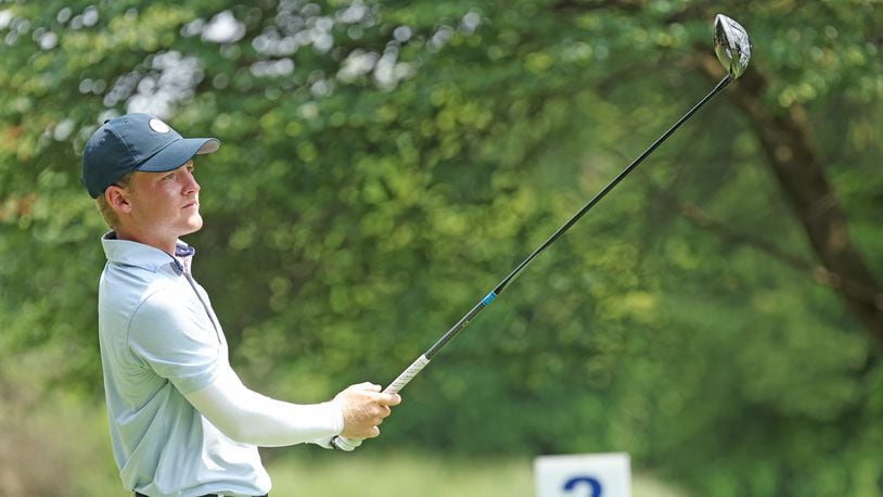 Tyler Goecke has yet to make a bogey and leads the Metro by three shots after two rounds at Miami Valley Golf Club. Ron Alvey, Miami Valley Golf Association/CONTRIBUTED