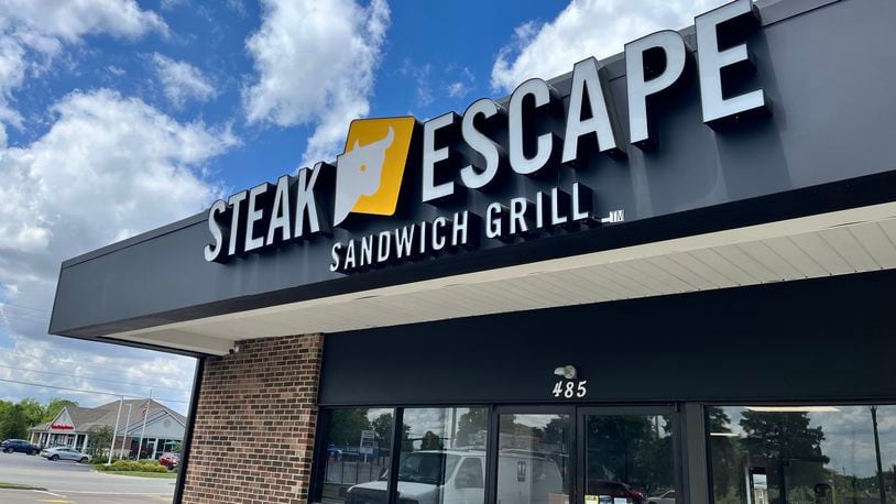 Steak Escape Sandwich Grill is coming soon to 485 W. National Road in Englewood. NATALIE JONES/STAFF