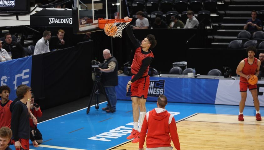 Dayton practices for NCAA tournament