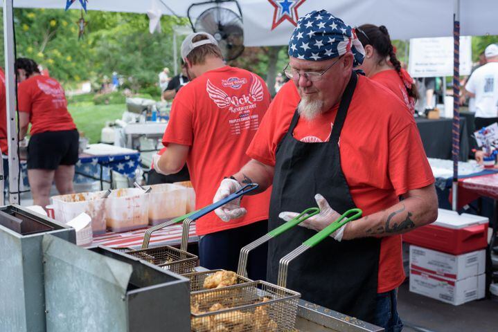 PHOTOS: Did we spot you at the Kickin’ Chicken Wing Fest at Fraze Pavilion?