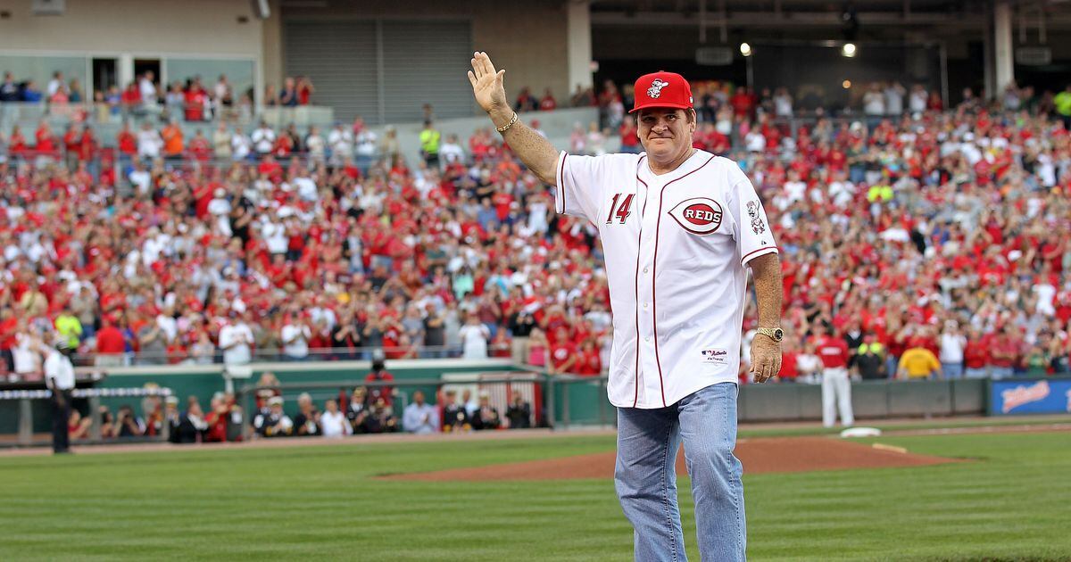 Pete Rose Cincinnati Reds Jersey Red