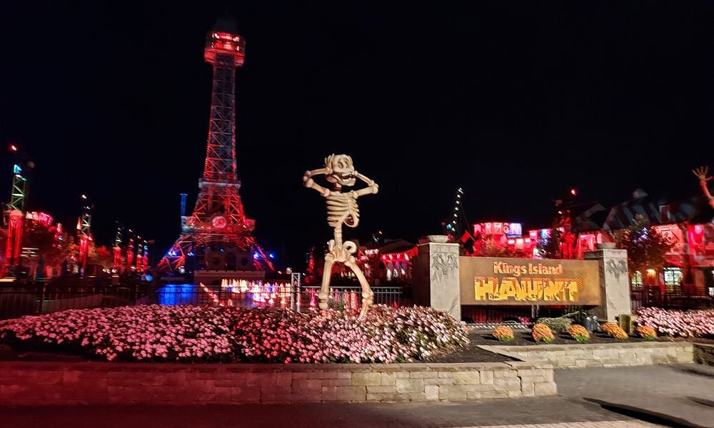 Halloween Haunt, shown here in 2022, is open at Kings Island through Nov. 2. PHOTOS BY GINNY MCCABE/CONTRIBUTOR