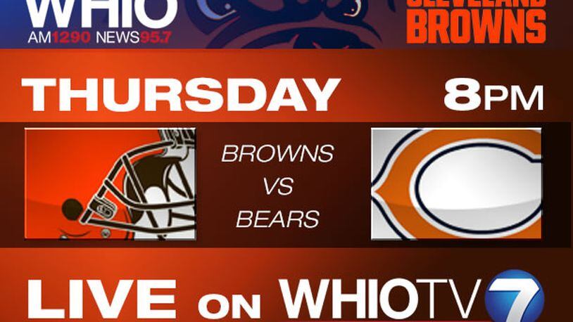 Cleveland Browns: WHIO-TV to broadcast three preseason games