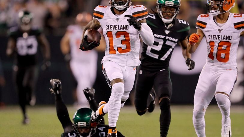 Cleveland Browns rout New York Jets for first win of season