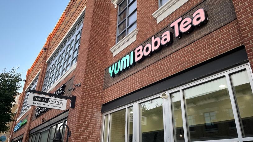 Yumi Boba Tea is opening Saturday, Sept. 14 at The Greene in Beavercreek. NATALIE JONES/STAFF