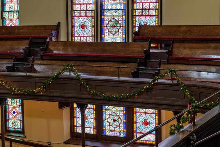 PHOTOS: A look inside St. Paul United Methodist Church decorated for Christmas