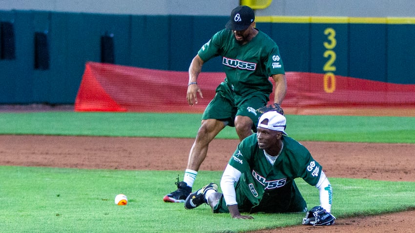 PHOTOS: Bengals Logan Wilson hosts celebrity softball game