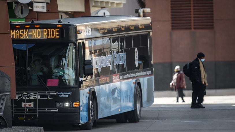 RTA has it's No Mask-No Ride policy but that may change in the near future. JIM NOELKER/STAFF