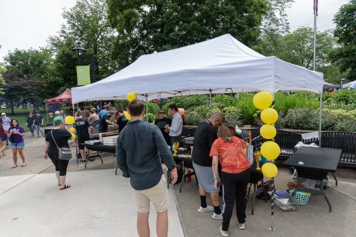 PHOTOS: Did we spot you at the Kickin’ Chicken Wing Fest at Fraze Pavilion?