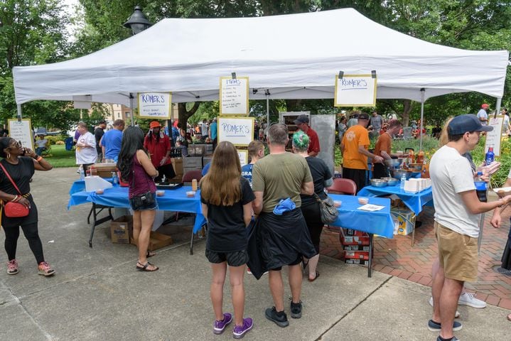 PHOTOS: Did we spot you at the Kickin’ Chicken Wing Fest at Fraze Pavilion?