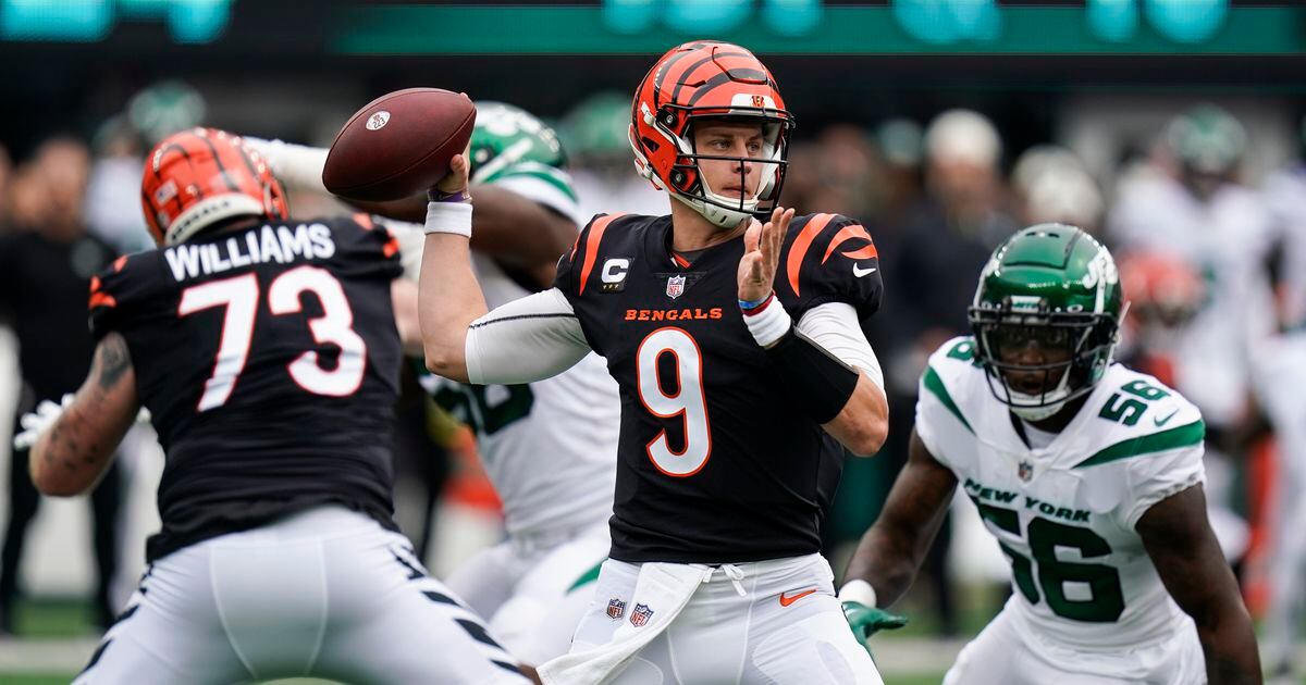 Bengals get first victory, knock off bungling Jets 22-6 - The San