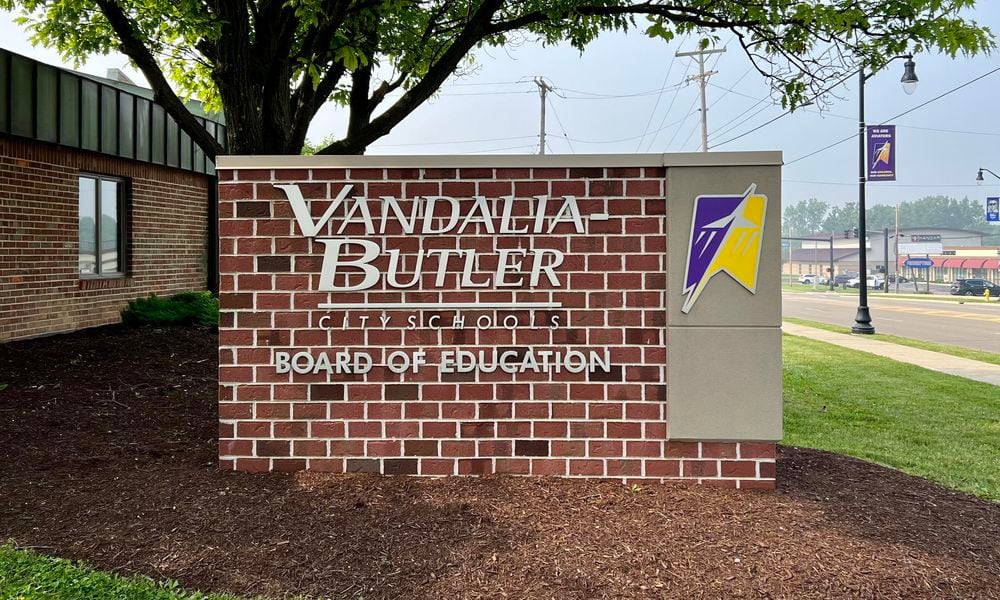 The Vandalia-Butler City Schools Board of Education office is located at 500 S. Dixie Drive in Vandalia. AIMEE HANCOCK/STAFF