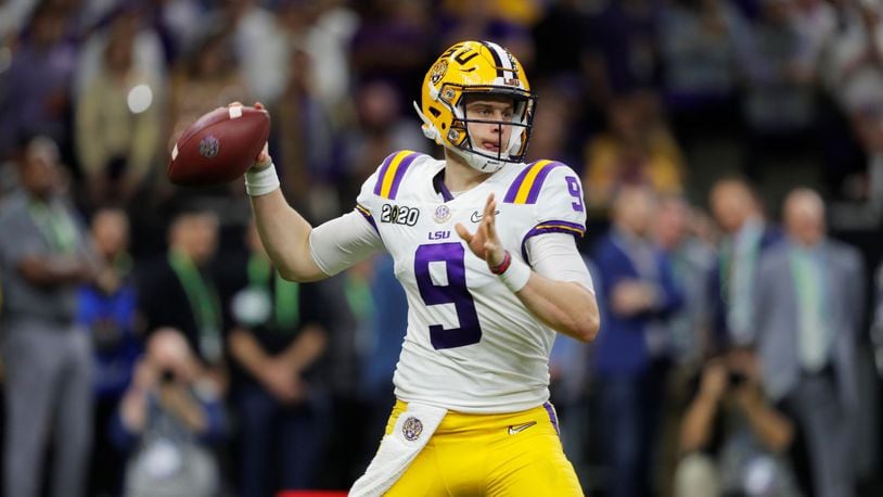 Joe Burrow leads LSU to national championship