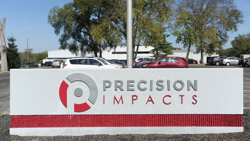 Precision Impacts, a subsidiary of Gayston Corp, will add a new production line to its Miamisburg operations and add 41 new jobs. MARSHALL GORBY/STAFF