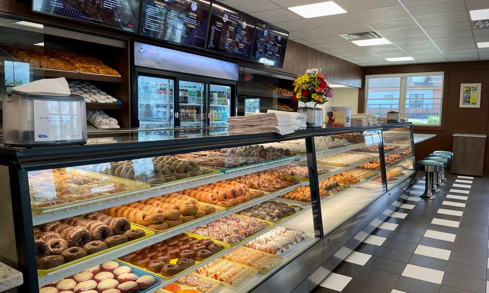 Bills Donut Shop in Centerville has reopened its main area after several weeks of renovations. NATALIE JONES/STAFF