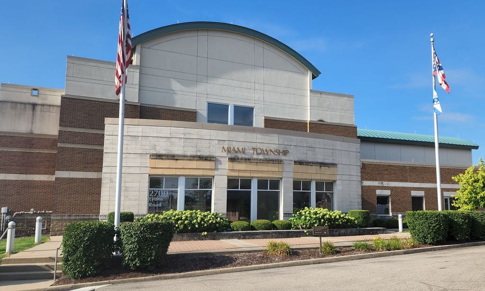 Miami Township Government Center is located at 2700 Lyons Road. ERIC SCHWARTZBERG/STAFF