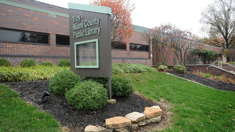 Troy-Miami County Public Library, Oct. 2020. MARSHALL GORBY\STAFF