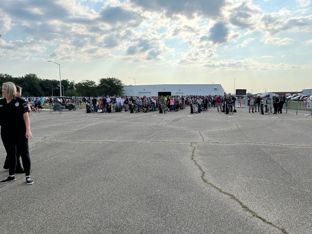 Dayton Air Show Opening Day