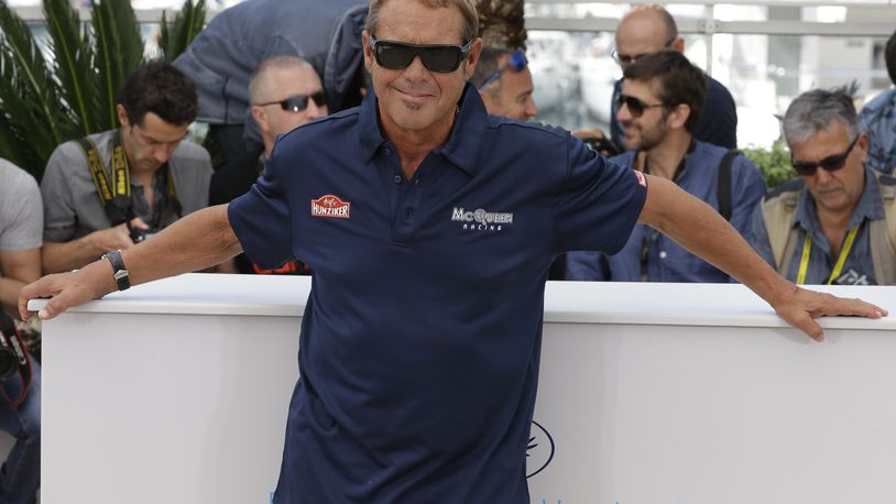 FILE - Producer Chad McQueen poses for photographers during a photo call for the film, "Steve McQueen: The Man & Le Mans," at the 68th international film festival, Cannes, southern France, May 16, 2015. (AP Photo/Lionel Cironneau, File)