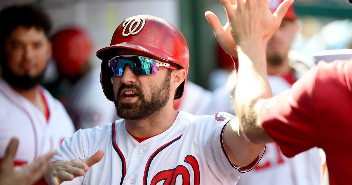 Springfield native Adam Eaton beats up Reds in Nationals win