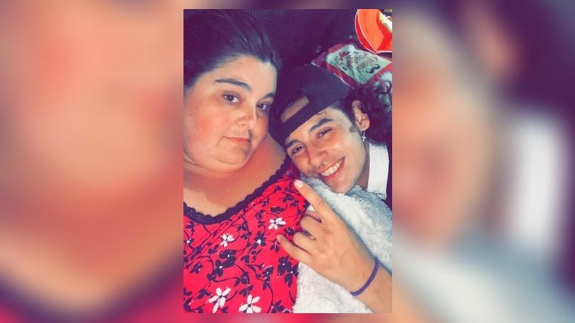 Jennifer and Noah Ruiz are seen in this photo. Noah Ruiz recently was assaulted at a campground in Preble County, according to law enforcement reports. CONTRIBUTED