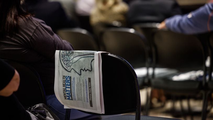 In response to the growing and urgent conversation around the state of mental health issues  and treatment challenges in our region, the Dayton Daily News held a special event ‘Mental Health Matters: A Community Conversation’ Tuesday evening at Wright State University. Jim Noelker/Staff