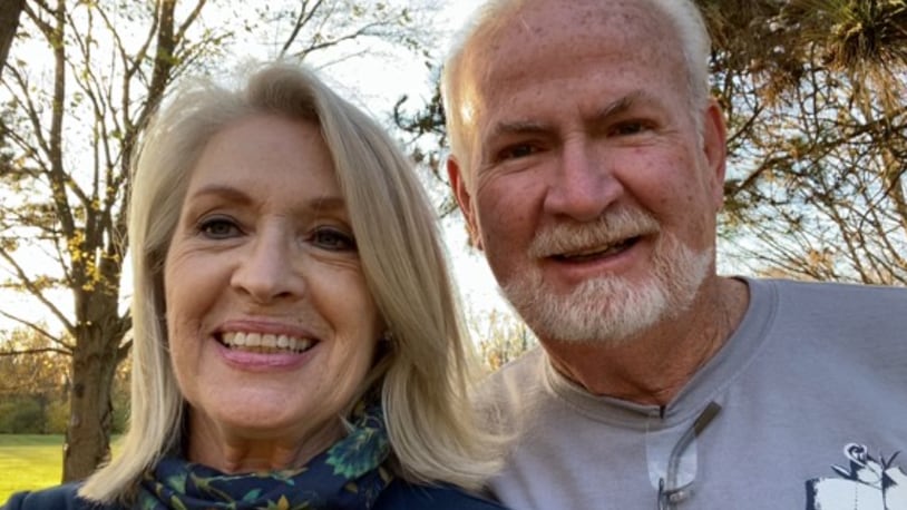 Chris and Lesley Staneck live on a four-acre property with their two dogs. CONTRIBUTED