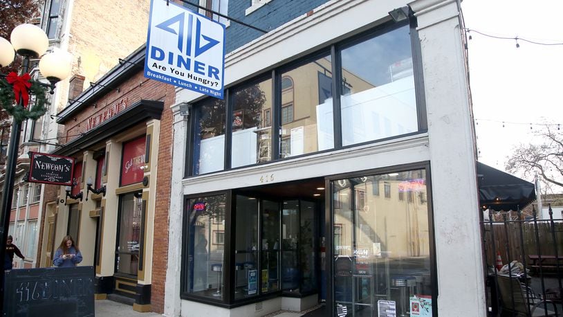 The 416 Diner in Dayton's Oregon District announced it is closing. STAFF FILE