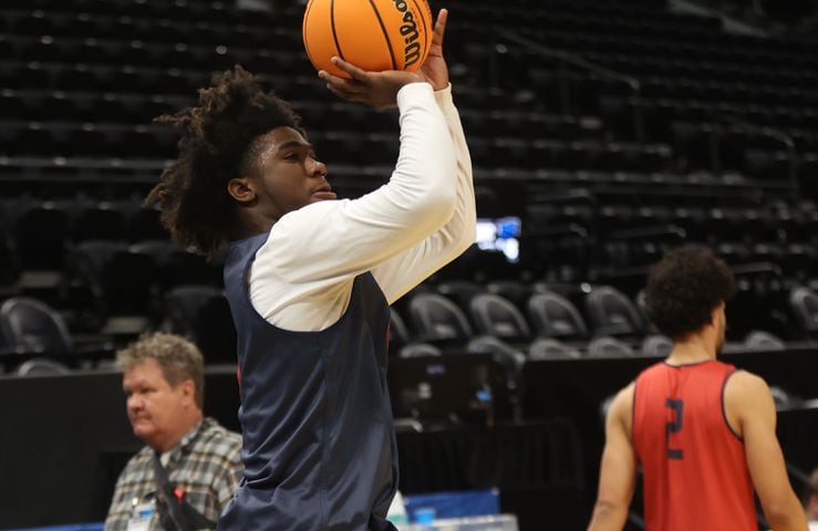 Dayton practices for NCAA tournament