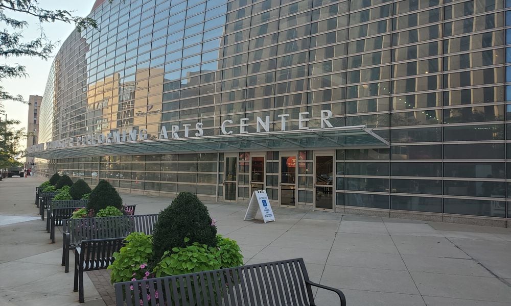 Exterior of the Schuster Center. CONTRIBUTED