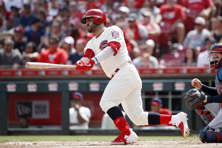 Cincinnati Reds wear 1939 throwback uniforms vs. Clevealand Indians