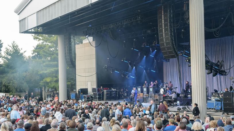 Los Angeles and Nashville-based blues rock guitarist/singer/songwriter Joe Bonamassa made a stop on his Blues Deluxe Summer Tour at Fraze Pavilion in Kettering last month. Kettering is moving earlier to book shows and advertise for next year’s Fraze season. TOM GILLIAM / CONTRIBUTING PHOTOGRAPHER