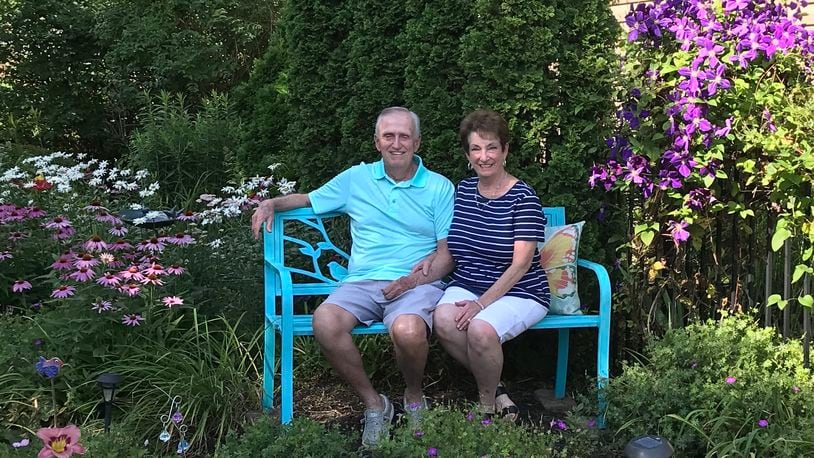 Sam and Susie Kurtz have transformed their backyard into a tranquil place. CONTRIBUTED PHOTOS