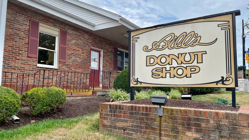 Bill’s Donut Shop in Centerville temporarily closed its doors on July 7 for renovations and today, July 17 it reopens at 3 p.m. for carryout only. NATALIE JONES/STAFF