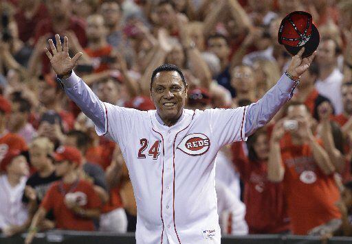 Joe Morgan statue dedication ceremony at Great American Ball Park