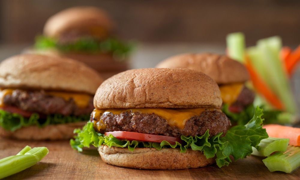 Lean Mean Cheeseburgers. CATTLEMEN'S BEEF BOARD