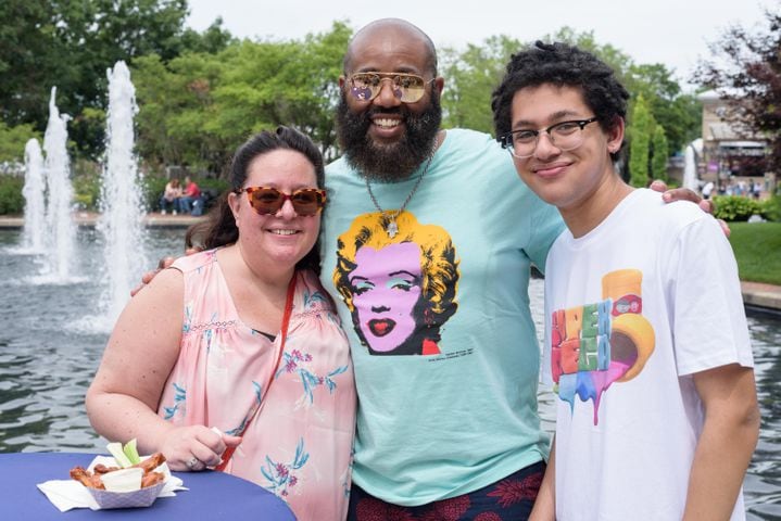 PHOTOS: Did we spot you at the Kickin’ Chicken Wing Fest at Fraze Pavilion?