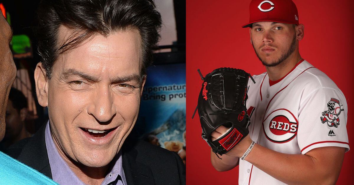 Charlie Sheen meets the Reds