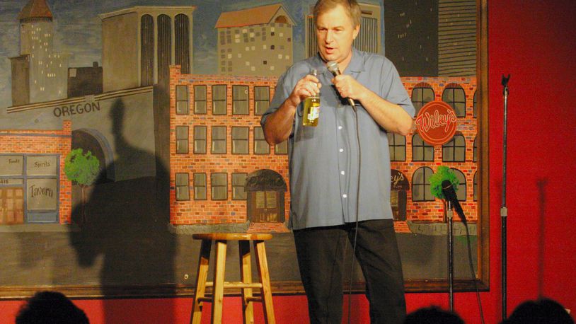 Owner Rob Haney hosts the show at Wiley's Comedy Club in Dayton. In addition to a routine to begin the night, he also introduced each of the three performers.