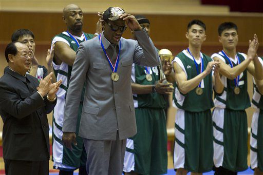 Dennis Rodman in North Korea