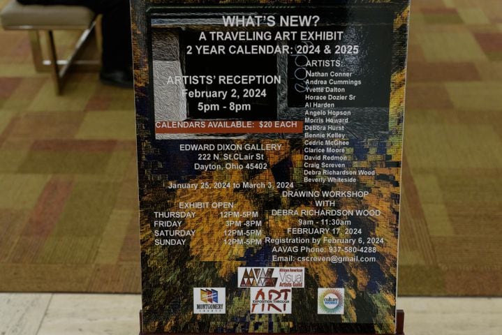 PHOTOS: The African American Visual Artists Guild Presents the "What's New?" Exhibition at the Edward A. Dixon Gallery